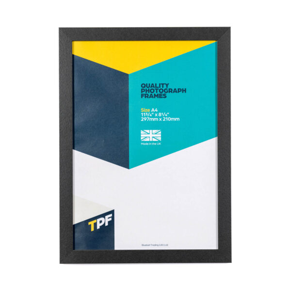 Matt Black A4 Certificate Frame | A62
