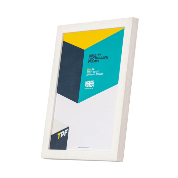 Quality Wooden White A4 Certificate Frame| W53B 20 pack - Image 2