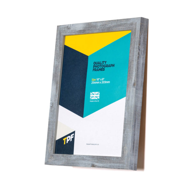 Solid Wood Stylish Blue/Grey Frame| W59 - Image 2