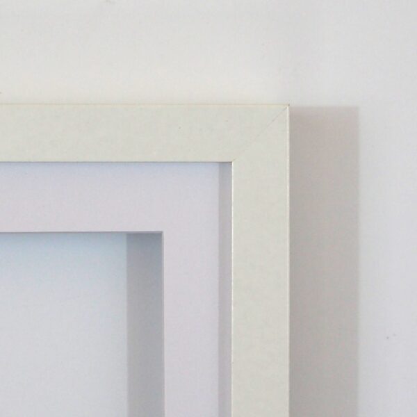 Basic Box Frame in Smooth White | BB11B PRICE REDUCED - Image 2