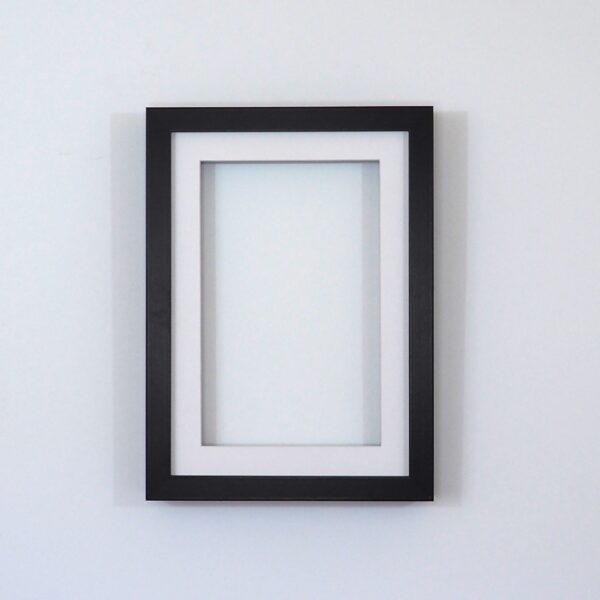Basic Box Frame in Smooth Black | BB10B