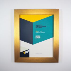 Budget Range Brushed Gold Frame| B80