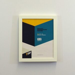 Solid Wood White Smooth Frame| W53S